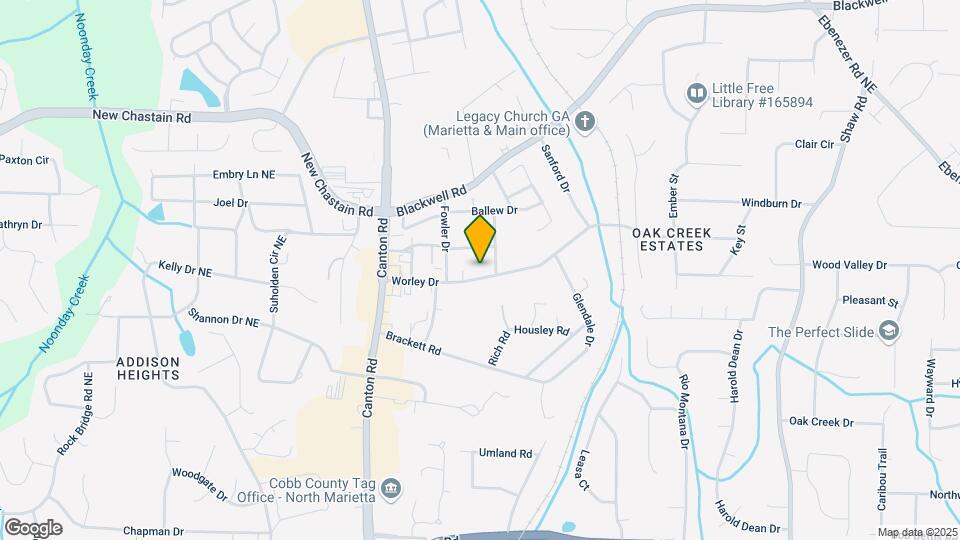931 Worley Dr Map and Location Details