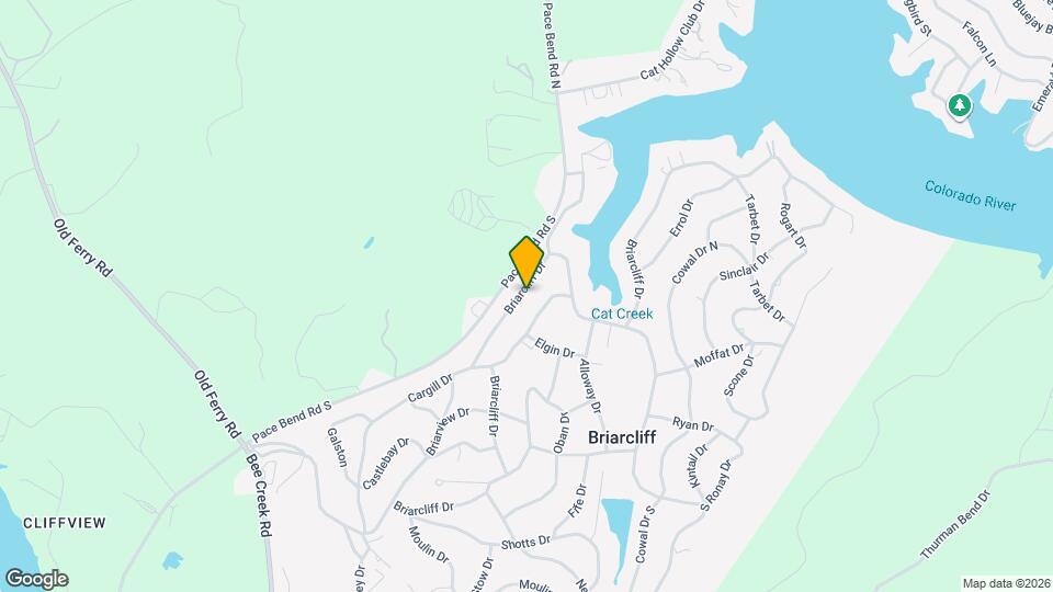 22211 Briarcliff Dr Map and Location Details