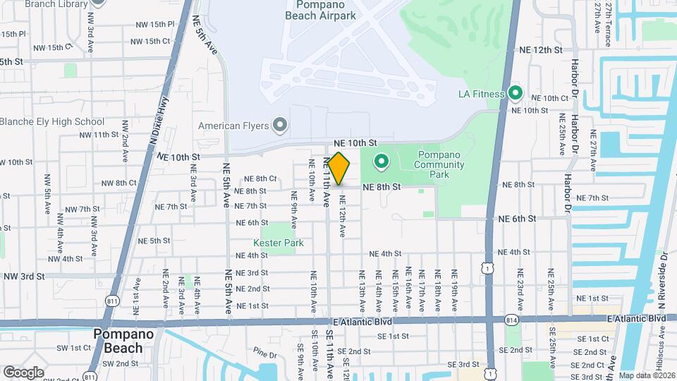 721-723 NE 12th Ave Map and Location Details