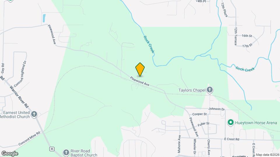 619 Pinewood Ave Map and Location Details