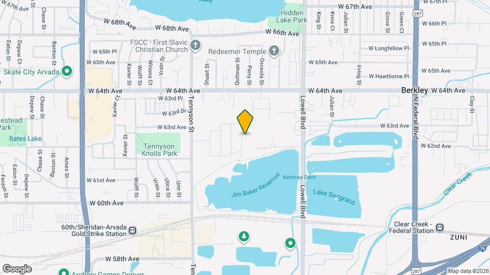 6212 Perry St Map and Location Details