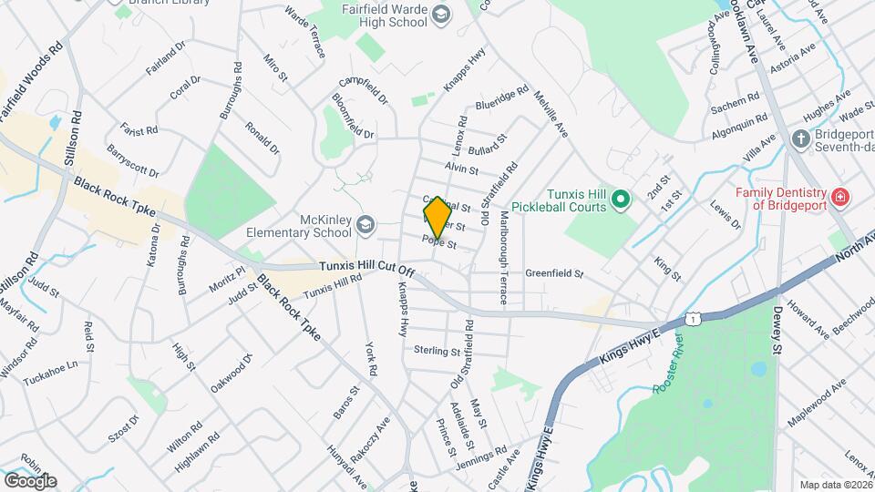 95 Pope St Map and Location Details