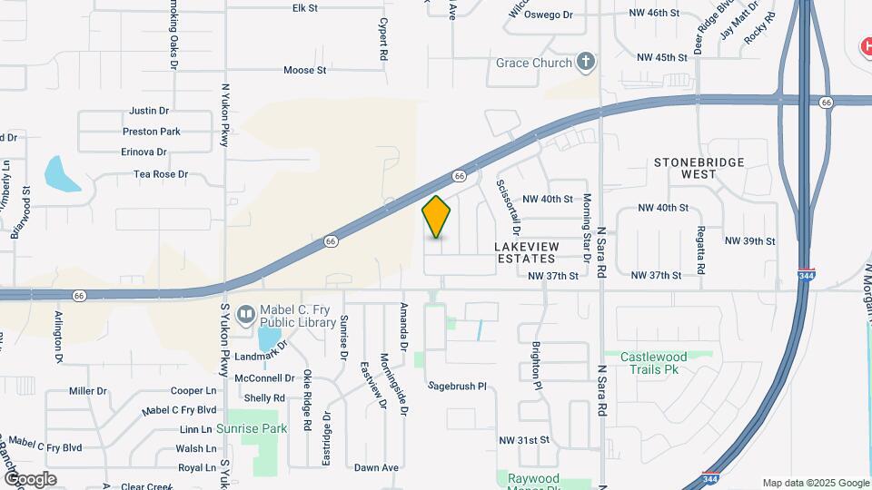 3901 Taylor Ln Map and Location Details