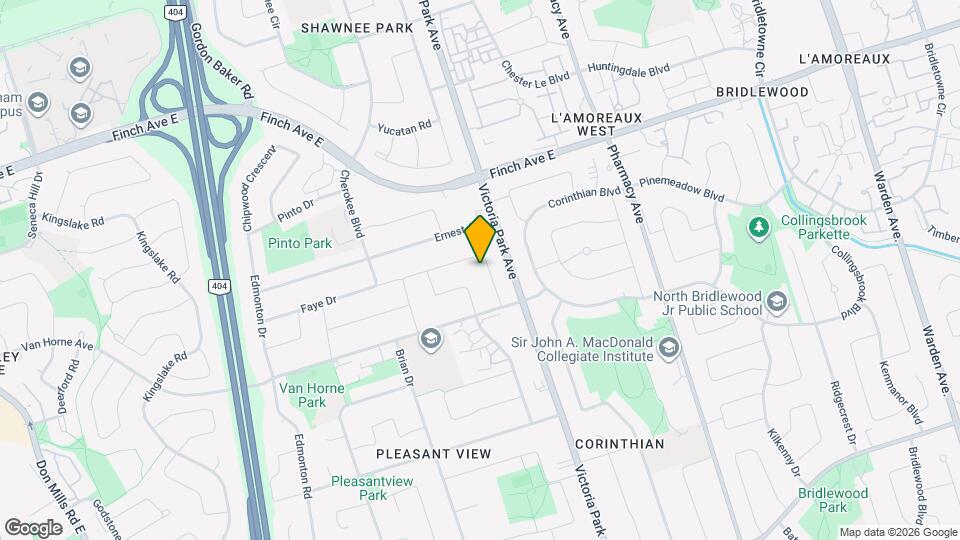 91 Bickerton Crescent Map and Location Details