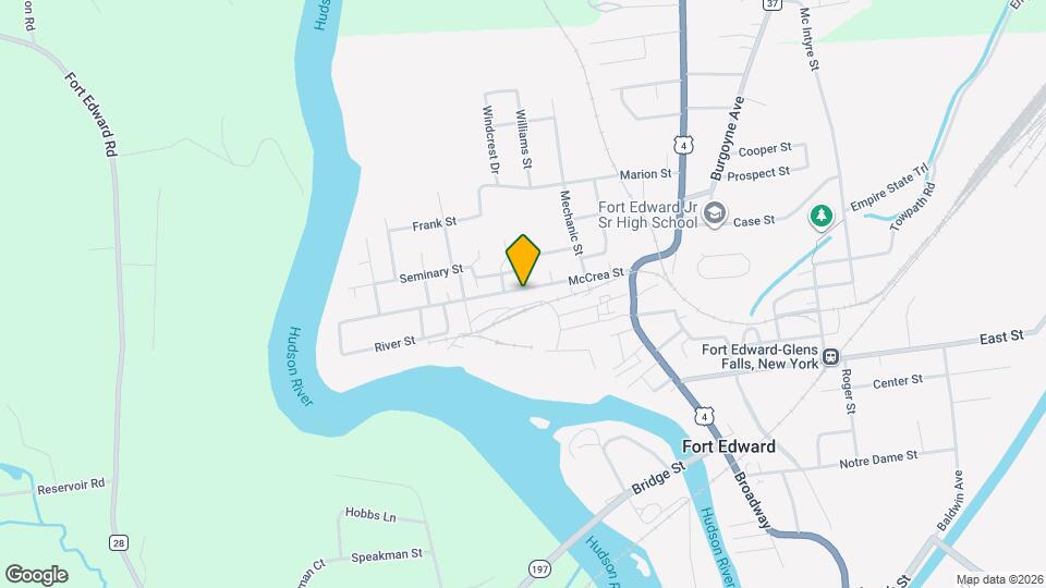 43 McCrea St Map and Location Details