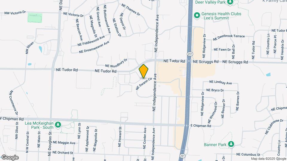 621 NE Swann Cir Map and Location Details