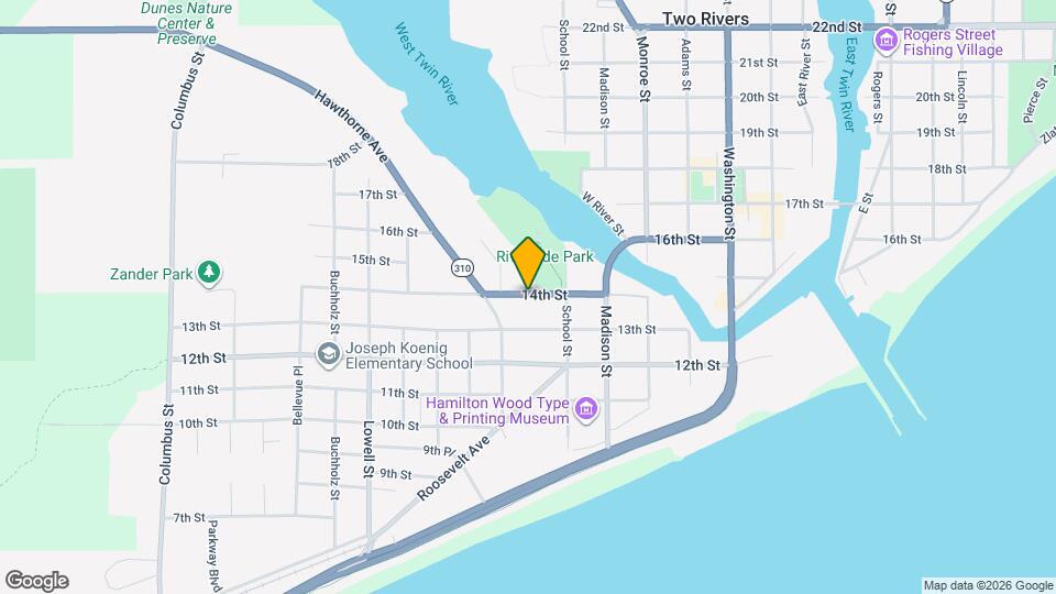 2007 14th St, Unit 2007 A Map and Location Details