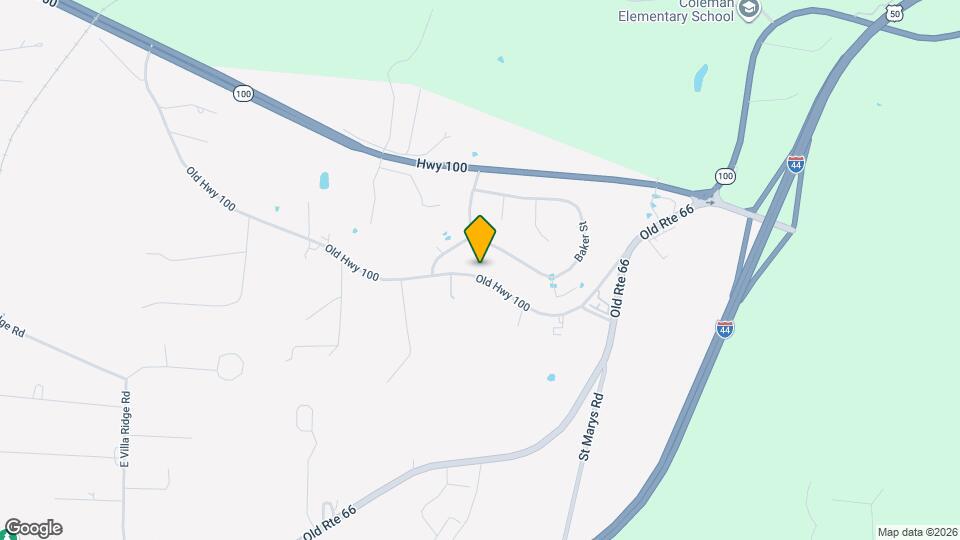 229 Old Hwy 100 Map and Location Details