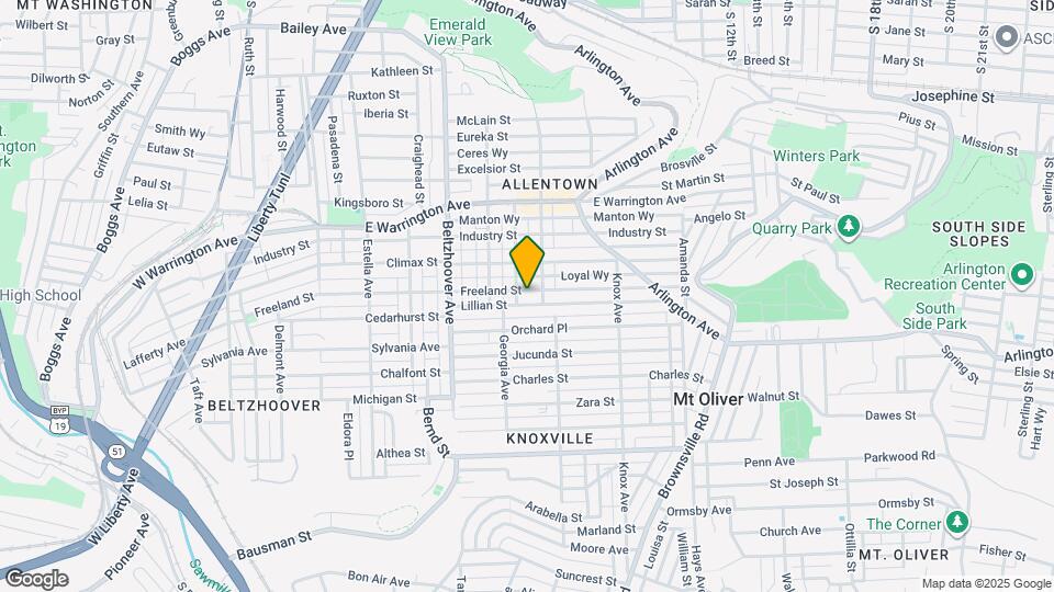 738 Freeland St Map and Location Details