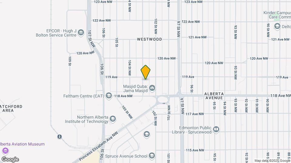 11839 103rd St NW Map and Location Details