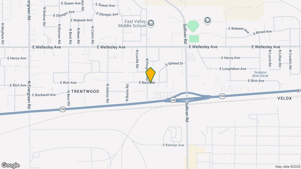 15102-15104 E Rich Ave Map and Location Details