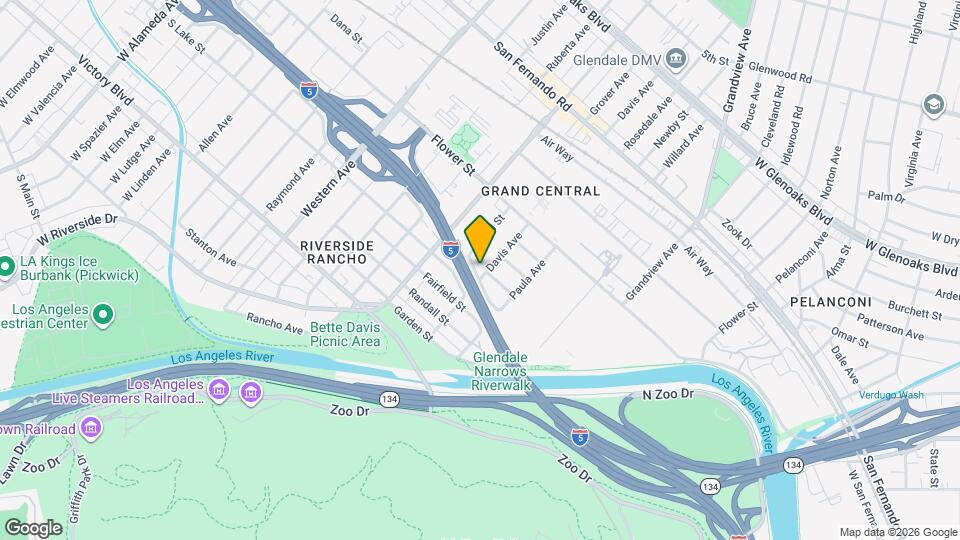 517 Davis Ave Map and Location Details