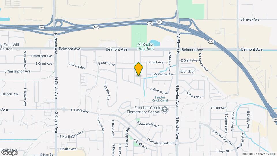 309 N Fordham Ave Map and Location Details