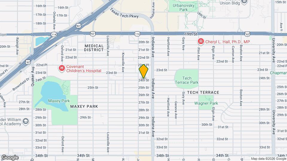 3425 24th St Map and Location Details