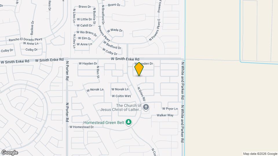 40505 W Sanders Way Mapa y Detalles de la Ubicación