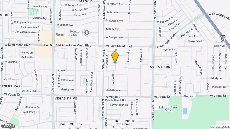 5300 W Alcazar Ct Map and Location Details