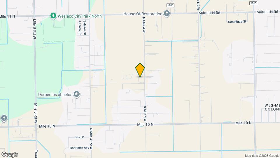 1612 El Camino Dr Map and Location Details