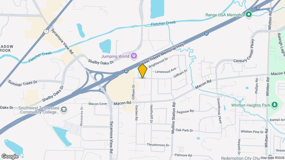 6245 Gillham Dr Mapa y Detalles de la Ubicación