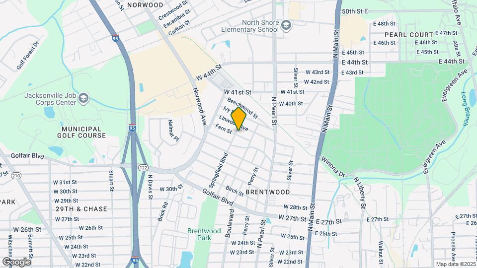 4537 Springfield Blvd Map and Location Details