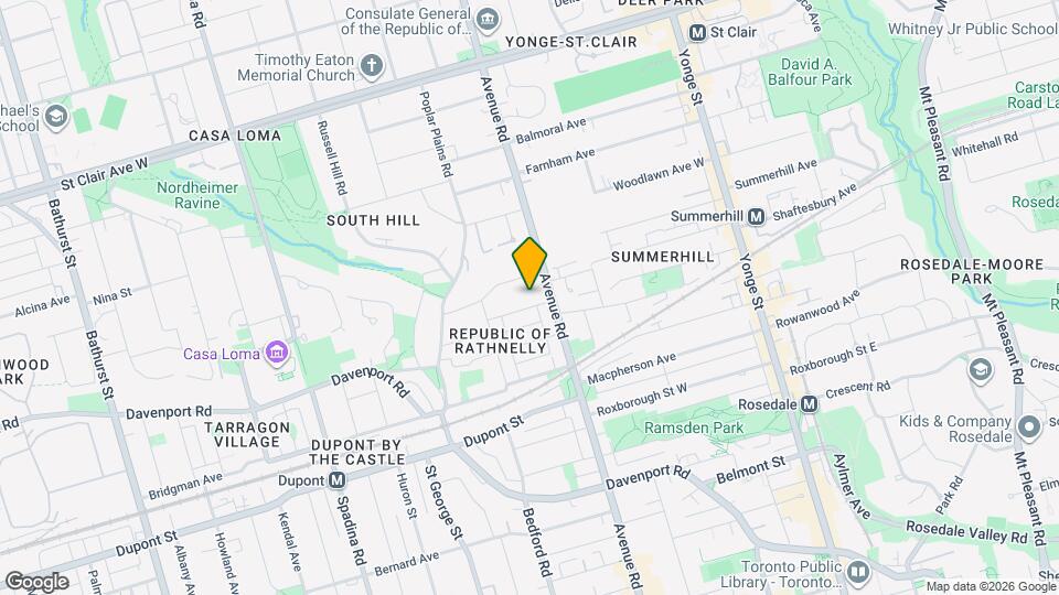 180 Cottingham St Map and Location Details