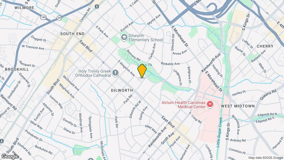 1614 Park Rd Map and Location Details