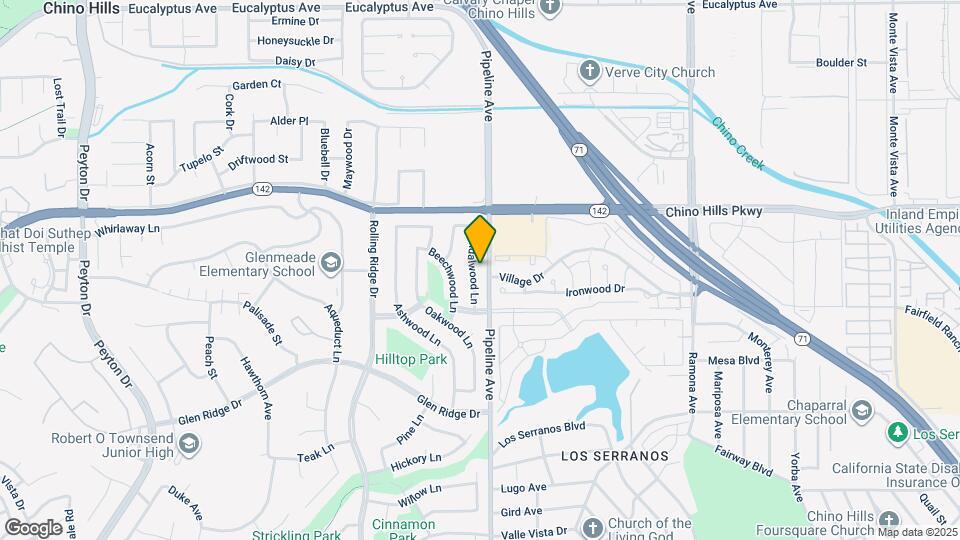 15029 Sandalwood Ln Map and Location Details