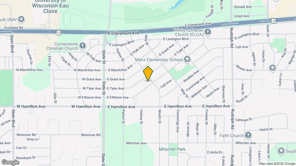 616 E Fillmore Ave Map and Location Details