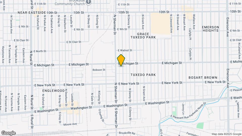 426 N Bradley Ave Map and Location Details