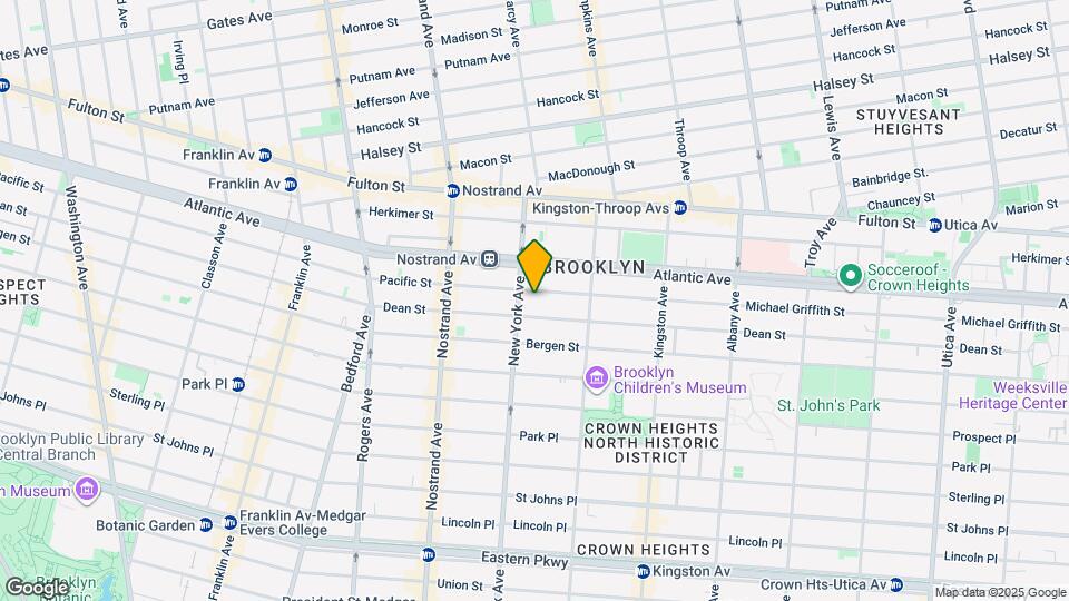 1328 Pacific St Map and Location Details