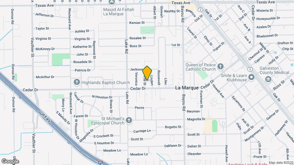 1107 Pirtle St Map and Location Details