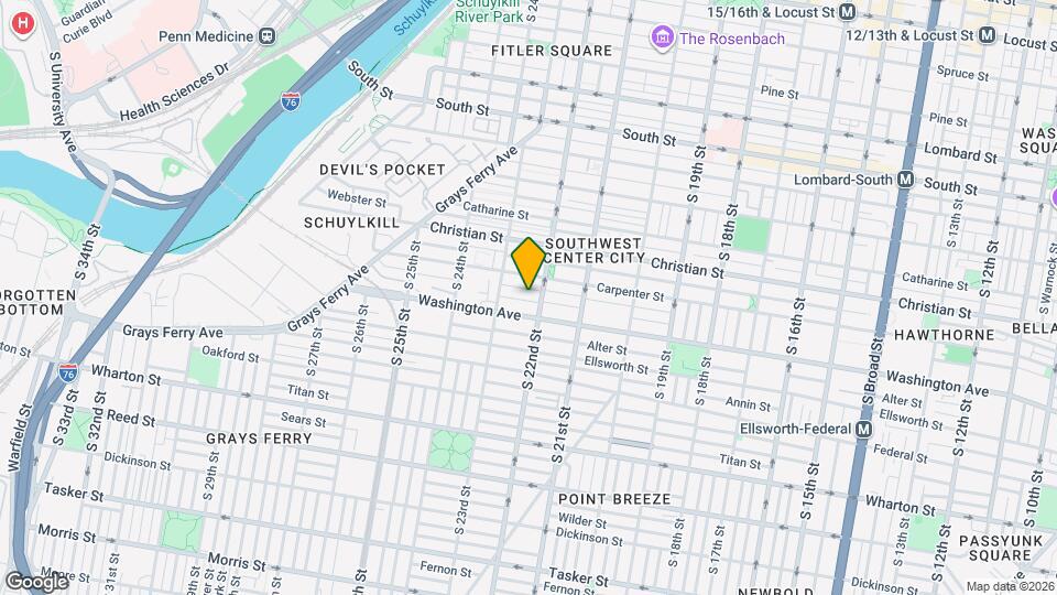 2209 League St Map and Location Details