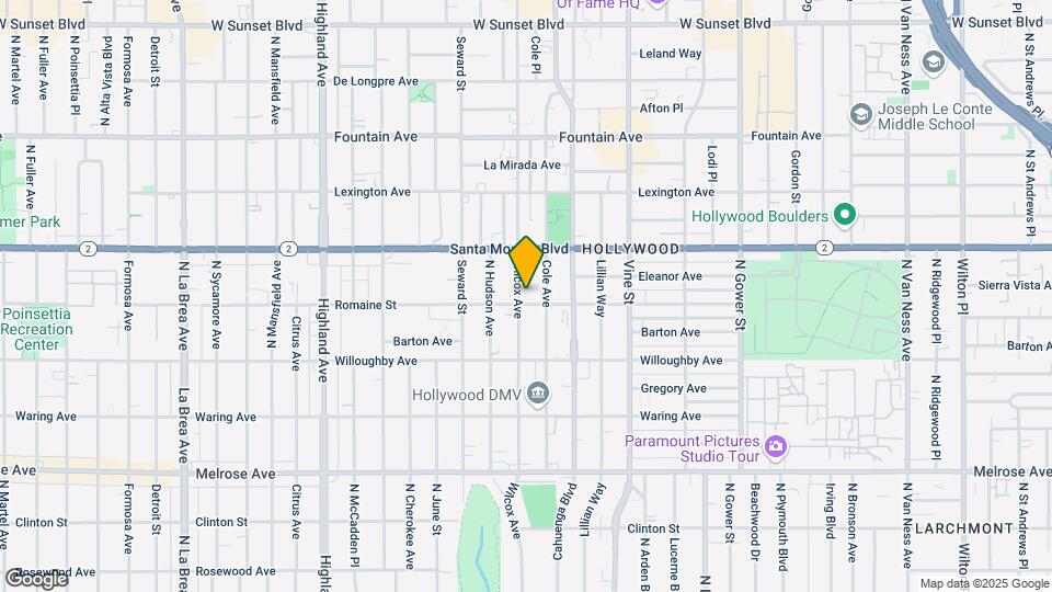 1006 Wilcox Ave Map and Location Details