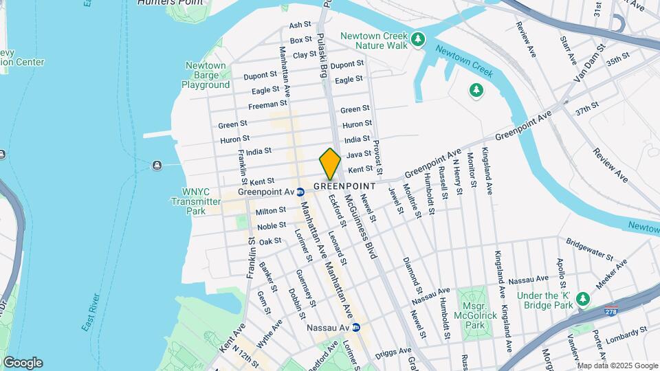 181 Greenpoint Ave Map and Location Details