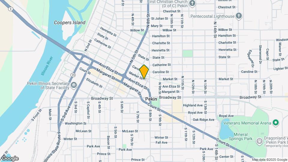 626 Market St Map and Location Details
