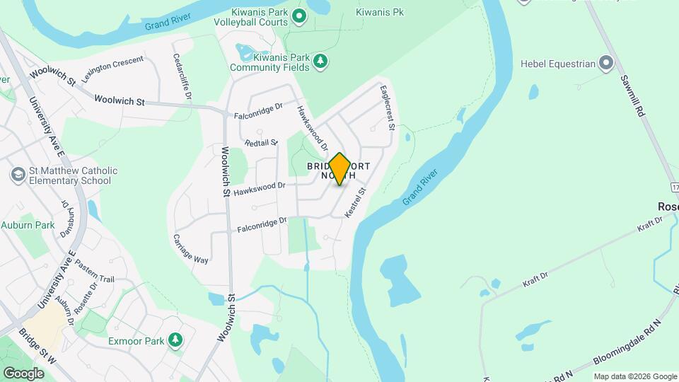 150 Falconridge Dr Map and Location Details