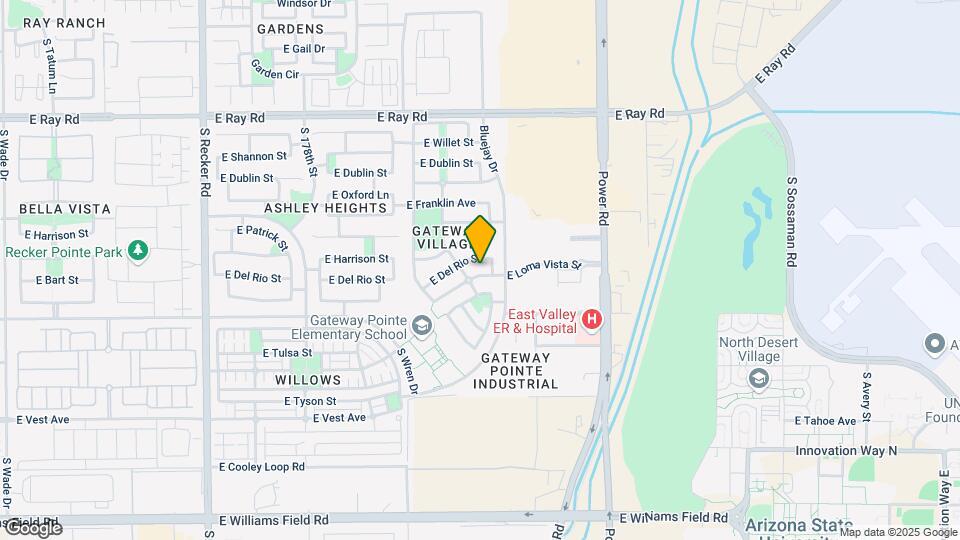 4558 E Loma Vista St Map and Location Details