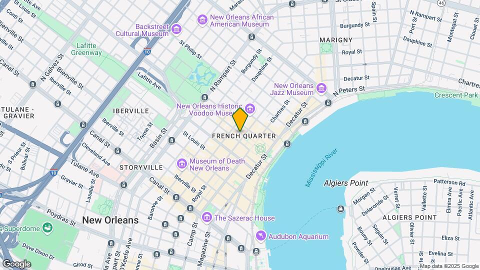 712 Orleans St Map and Location Details