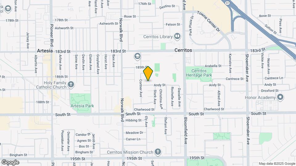 12361 Andy St Map and Location Details