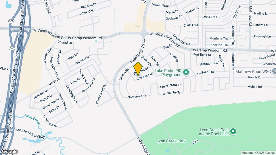 5451 Childress Dr Map and Location Details