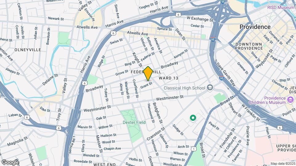 21 Grant St Mapa y Detalles de la Ubicación