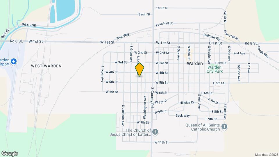 410 S Adams Ave Map and Location Details