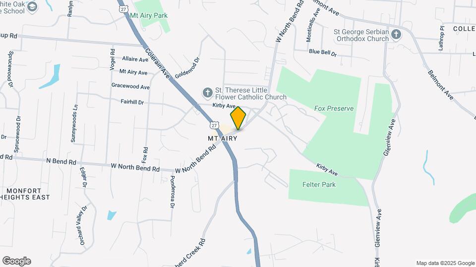 2553 North Bend Rd Map and Location Details