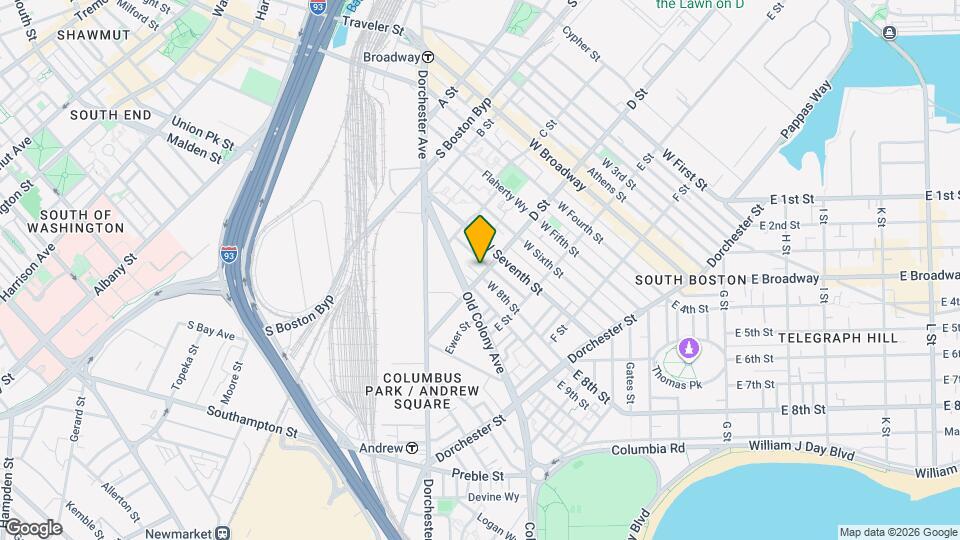 122 D St Map and Location Details