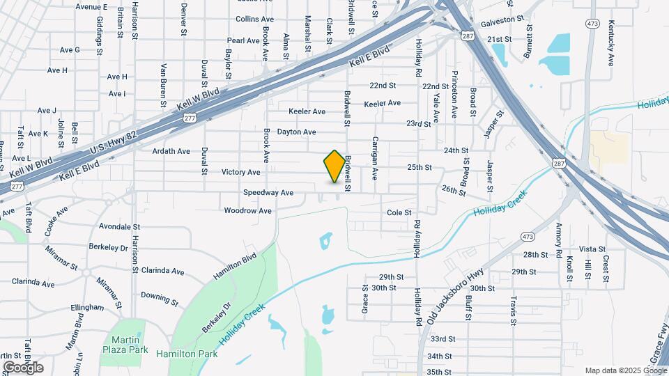 1632 Speedway Ave Map and Location Details