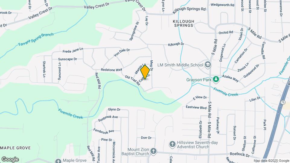 204 Cathy Ln Map and Location Details