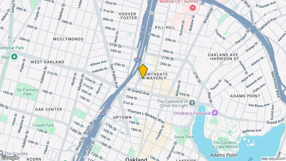 547 24th St Map and Location Details