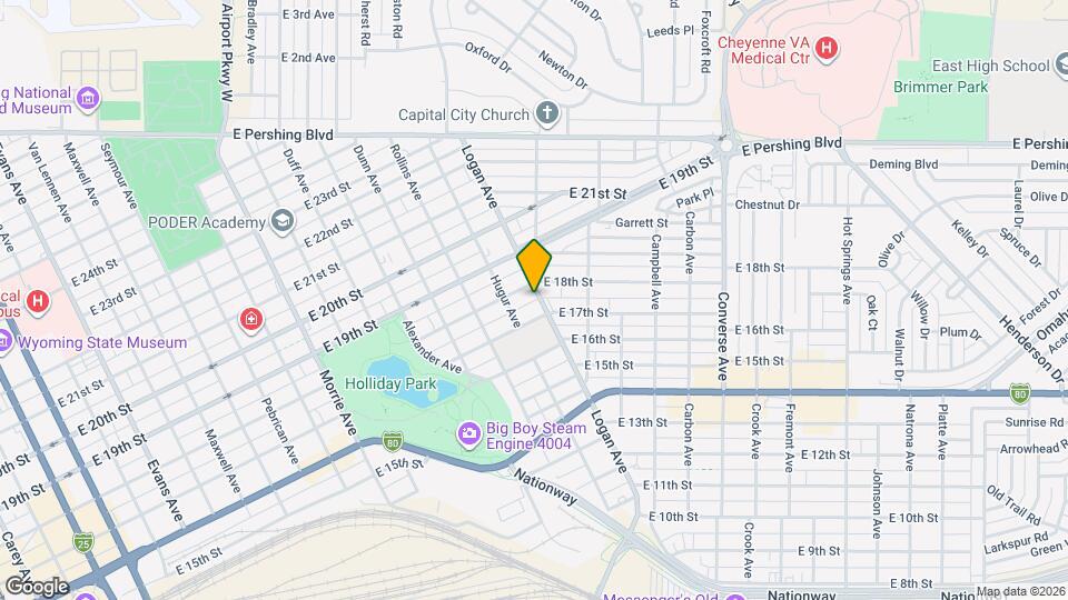 1714 Logan Ave Map and Location Details