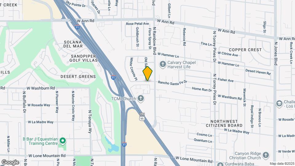 6721 Rancho Santa Fe Dr Map and Location Details