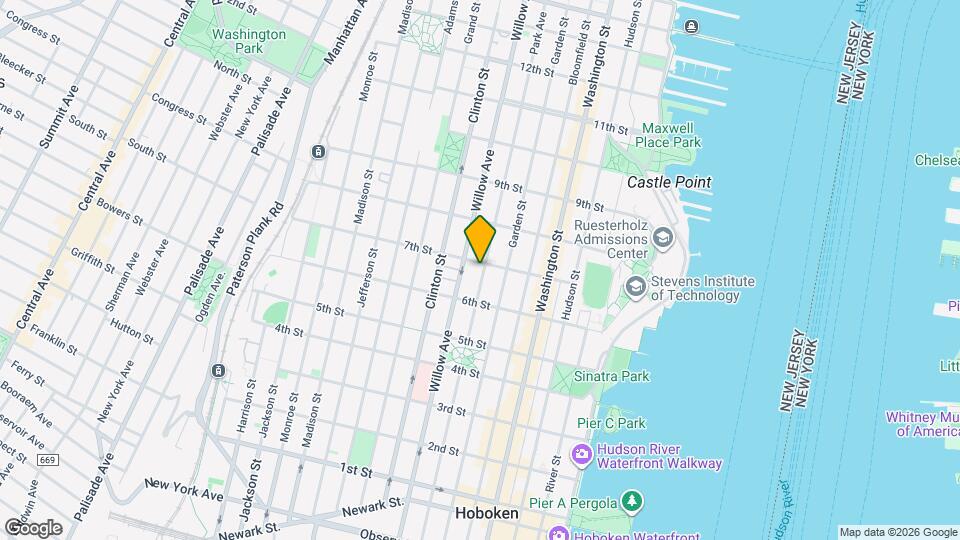 636 Park Ave Map and Location Details