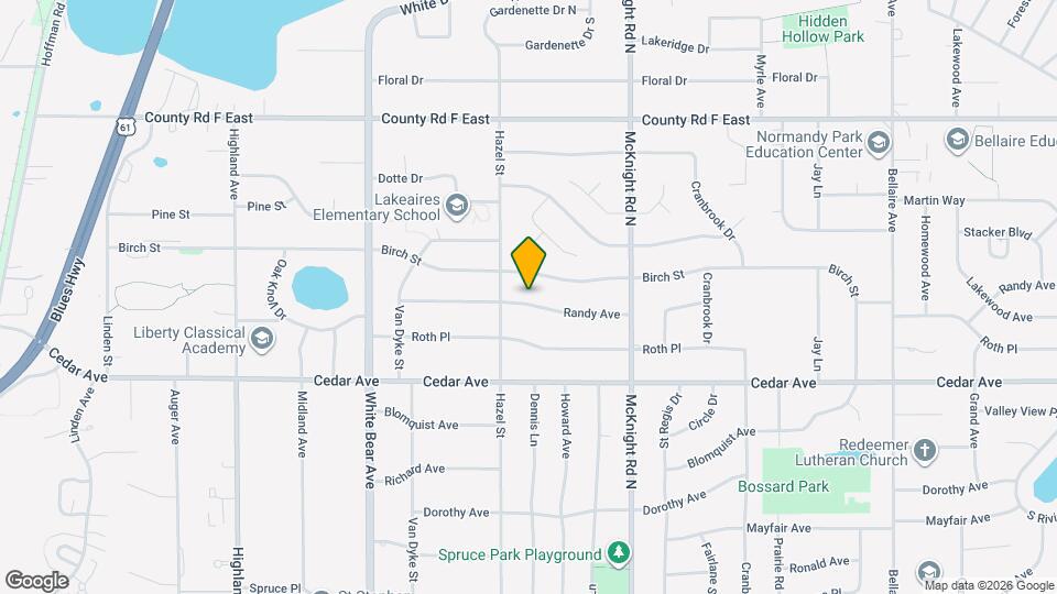 2163 Randy Ave Map and Location Details